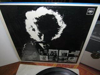BOB DYLAN Vinyl Lp GREATEST HITS W/Poster Columbia Shrink Stunning 2