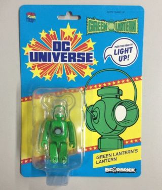 Dc Universe 2011 Bearbrick Sdcc Green Lantern 100 Light Up Ver.  Be@rbrick