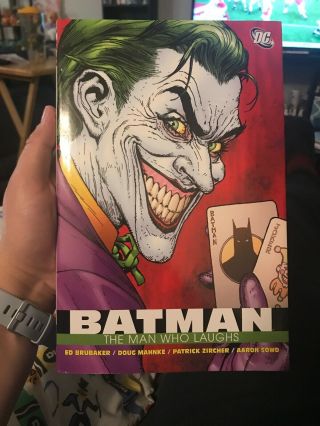 Dc Comics Batman The Man Who Laughs Hardcover Brubaker Mahnke