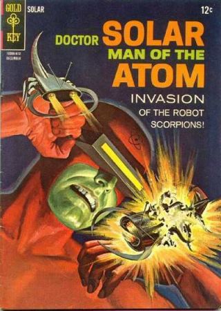 Doctor Solar: Man Of The Atom (1962 Series) 18 In F, .  Gold Key Comics [ 6h]