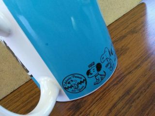 SNOOPY Coffee Cup Peanuts 60th Anniversary Gibson Mug 3