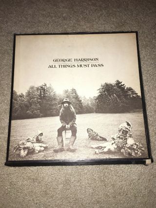 George Harrison ‎– All Things Must Pass - 3 Vinyl Album Lp Apple Stch 639 Box Vg