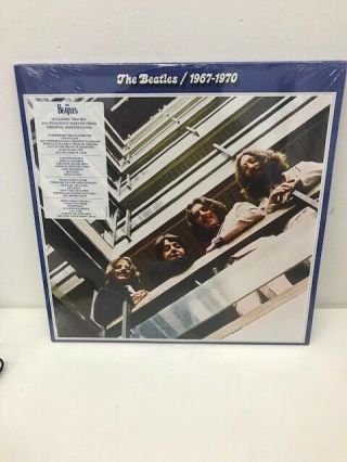 The Beatles 1967 - 1970 The Blue Album 2lp 180 Gram,  Remastered 2014