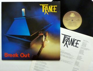 Trance Break Out Lp Near - 1982 Hard Rock Germany Press Rp16
