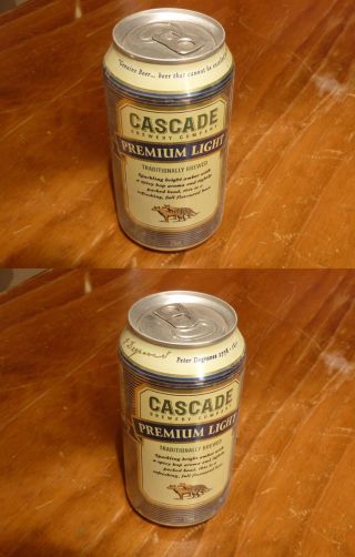 Old Australian Collectable Beer Can,  Cascade Premium Light