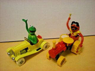 Vintage Corgi 1979 Muppets,  Kermit The Frog & Animal Cars Diecast Henson Assoc.