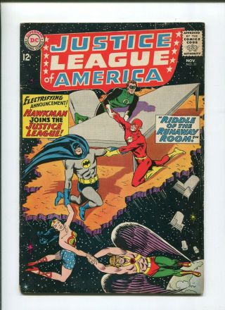 Justice League Of America 31 Hawkman Joins (4.  5) 1964