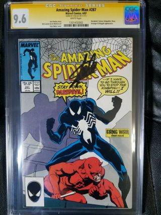 Spiderman 287 4/87 Cgc 9.  6 Ss Stan Lee Pop 2