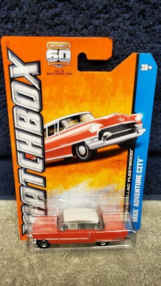 Vintage Mbx Adventure City Matchbox 1955 Cadillac Fleetwood In Package