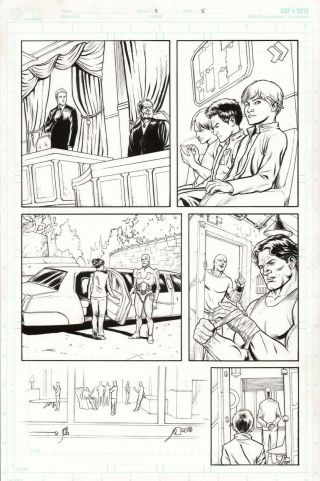Voltron Year One Issue 3 Page 8 Comic Book Art Craig Cermak Dynamite