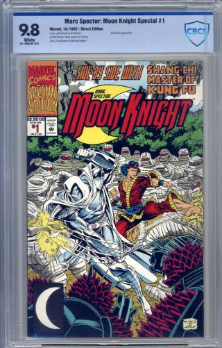 Marc Spector Moon Knight Special 1 Cbcs 9.  8 Nichols,  Severin,  Ivy,  Shang - Chi