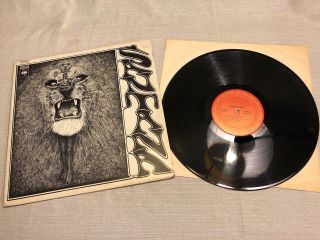 1969 Santana Self Titled Debut S/t Lp Record Album Columbia Cs 9781 Ex Vinyl