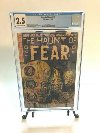 Haunt Of Fear 17 Cgc 2.  5 Key Issue Pre - Code Horror