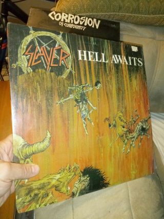 Slayer Hell Awaits Record Lp