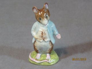 Exclt Beswick England Beatrix Potter Johnny Town Mouse Figurine Bp3a