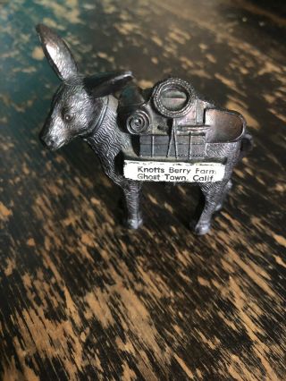 Vintage Donkey Mule Burro Figure Knott 