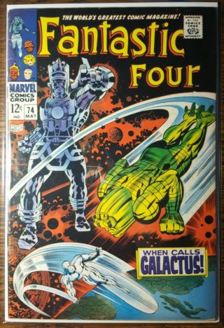 Fantastic Four 74 (may 1968,  Marvel)