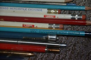 25 vintage advertising pencils pens BEER Pabst Budweiser CHICAGO Mercantile Exch 4
