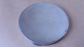 LARGE ANTIQUE PERSIAN ISLAMIC SOLID SILVER COMPACT 3