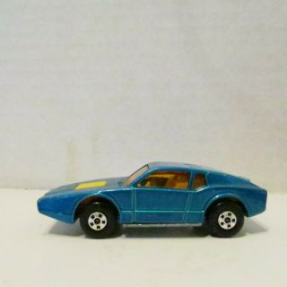 Matchbox Superfast No.  65 Blue Saab Sonett Iii 1973