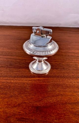 Vintage Duchin Creation Sterling Silver Table Lighter: No Monogram