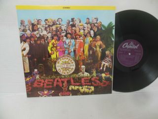 Rare The Beatles Nr 1978 Vinyl Lp Sgt Peppers Lonely Hearts Club Band