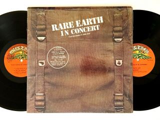 Rare Earth – In Concert Nm Shrink W/poster Insert