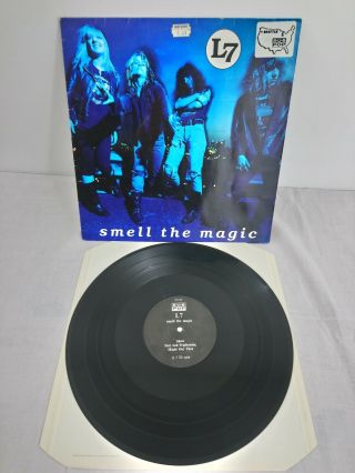 L7 - Smell The Magic - Sub Pop Sp2/110 German Rare 1990 1st Press