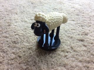 Rare Shaun Sheep Pvc Figure From Wallace And Gromit,  Snapco Cinemax Premium
