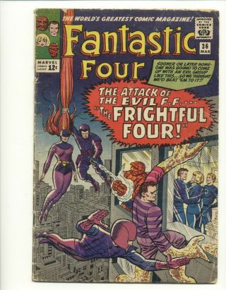 Fantastic Four 36 (mar 1965,  Marvel)