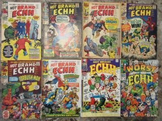Not Brand Echh 1,  2,  3,  4,  5,  8,  9,  10 Marvel Comic Books