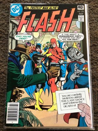The Flash 275 Jul 1979 Bronze Age Dc Comics (death Of Iris West) Key