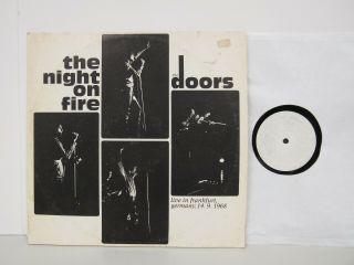 The Doors - Live In Frankfurt Germany 1968 - The Night On Fire - Rock Lp