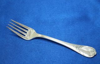 One Christofle Marly Silver - Plate Salad Fork 6 1/2 " France Tx Glossy