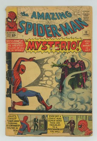 Spider - Man (1st Series) 13 1964 Pr 0.  5