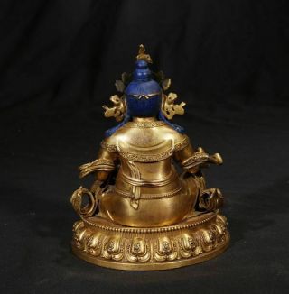 Bronze Copper Buddhist Sakyamuni Buddha Statue 3