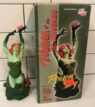 Dc Direct Women Of Dc Universe S3 Poison Ivy Bust Statue Mib Limited Ed.  2011
