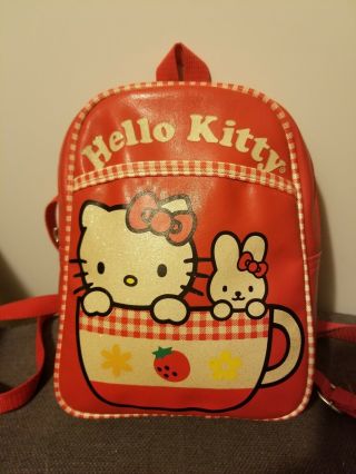 Vintage Sanrio 1976 Hello Kitty Mini Back Pack,