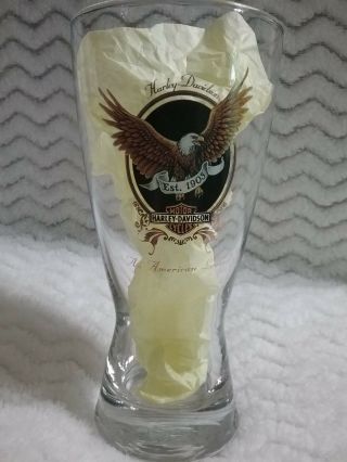 Harley - Davidson Motorcycles Drinking Glass Eagle
