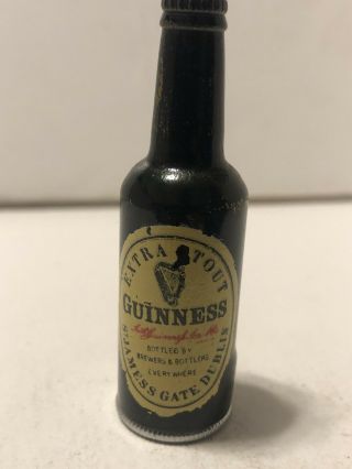 Guinness Alcohol Souvenir From Ireland Unfired Bottle Lighter Vintage Advertisin 2