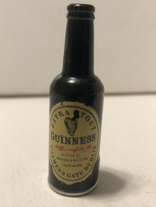 Guinness Alcohol Souvenir From Ireland Unfired Bottle Lighter Vintage Advertisin 3