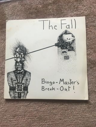 The Fall 1978 Bingo Master’s Breakout 7” Vinyl Ep Step Forward.  Punk/original