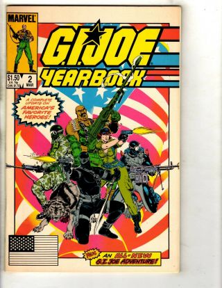 8 GI Joe Marvel Comic Books YEARBOOK 1 2 3 4,  ORDER OF BATTLE 1 2 3 4 J320 2