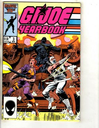 8 GI Joe Marvel Comic Books YEARBOOK 1 2 3 4,  ORDER OF BATTLE 1 2 3 4 J320 3