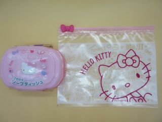Daiso Hello Kitty Sanrio Soapdish Case Japan Bonus Cute Kawaii F/s With Tracking