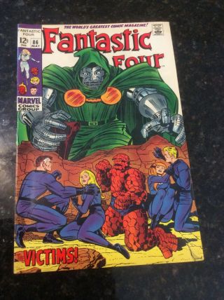 Attic Find: Fantastic Four 86,  Silver Age,  May 1969