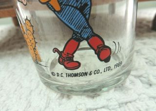DESPERATE DAN & KORKY from THE DANDY Tall glass tumblers D C Thomson & Co Ltd 4