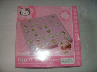 Hello Kitty Flip N Match Game No Reading 2006 Ages 3 - 6 Sanrio 5015