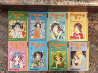 Marmalade Boy Manga Comic Books 1 - 8 Complete Set English