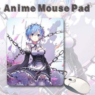 Re:zero Kara Hajimeru Isekai Seikatsu Rem Mouse Pad Game Mat Playmat Mice Mat